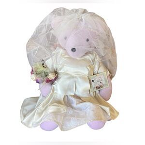NWT North American Bear Co. "Father of the Bearide" (V.I.B.) Plush Bride Bear